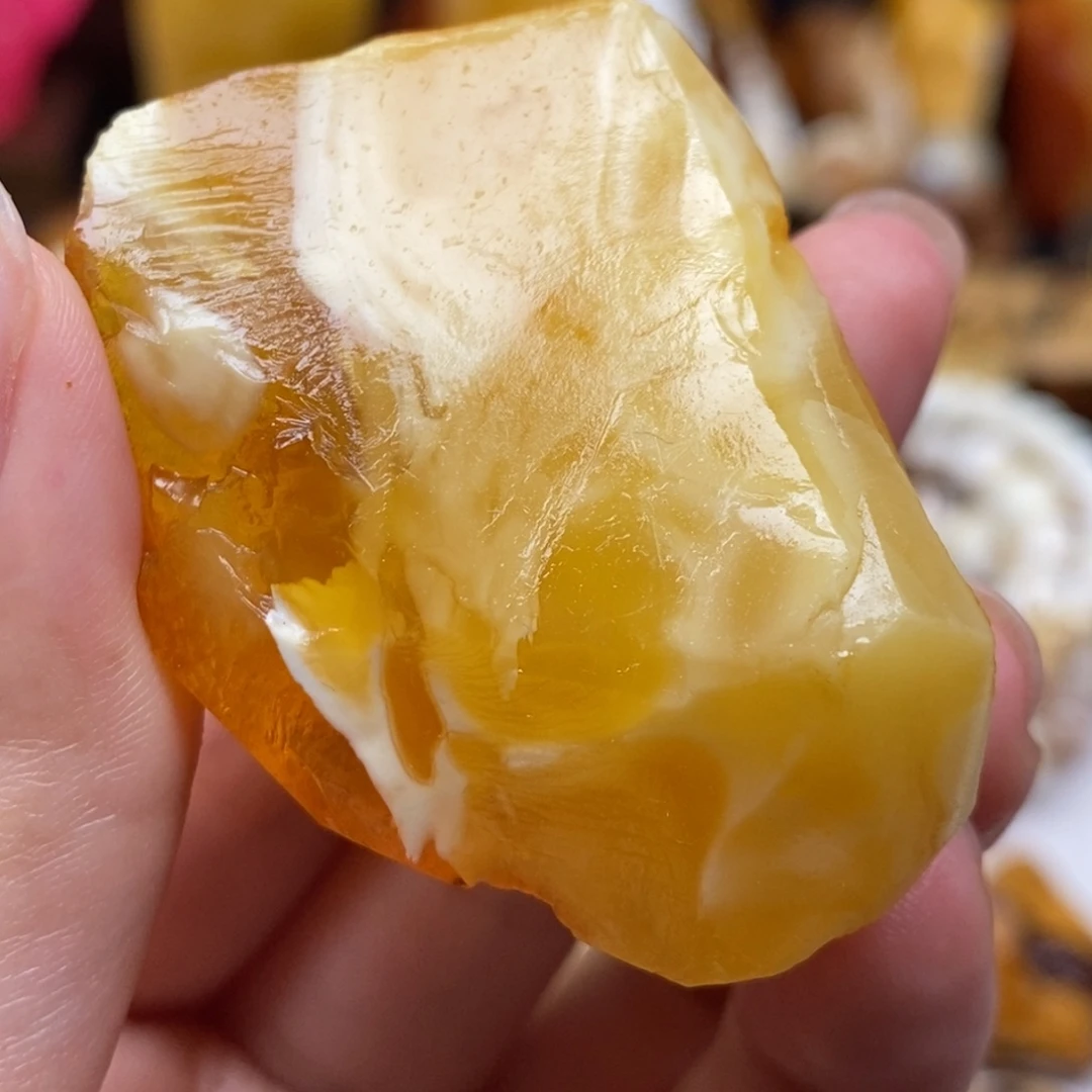 W****定制琥珀未镶嵌蜜蜡