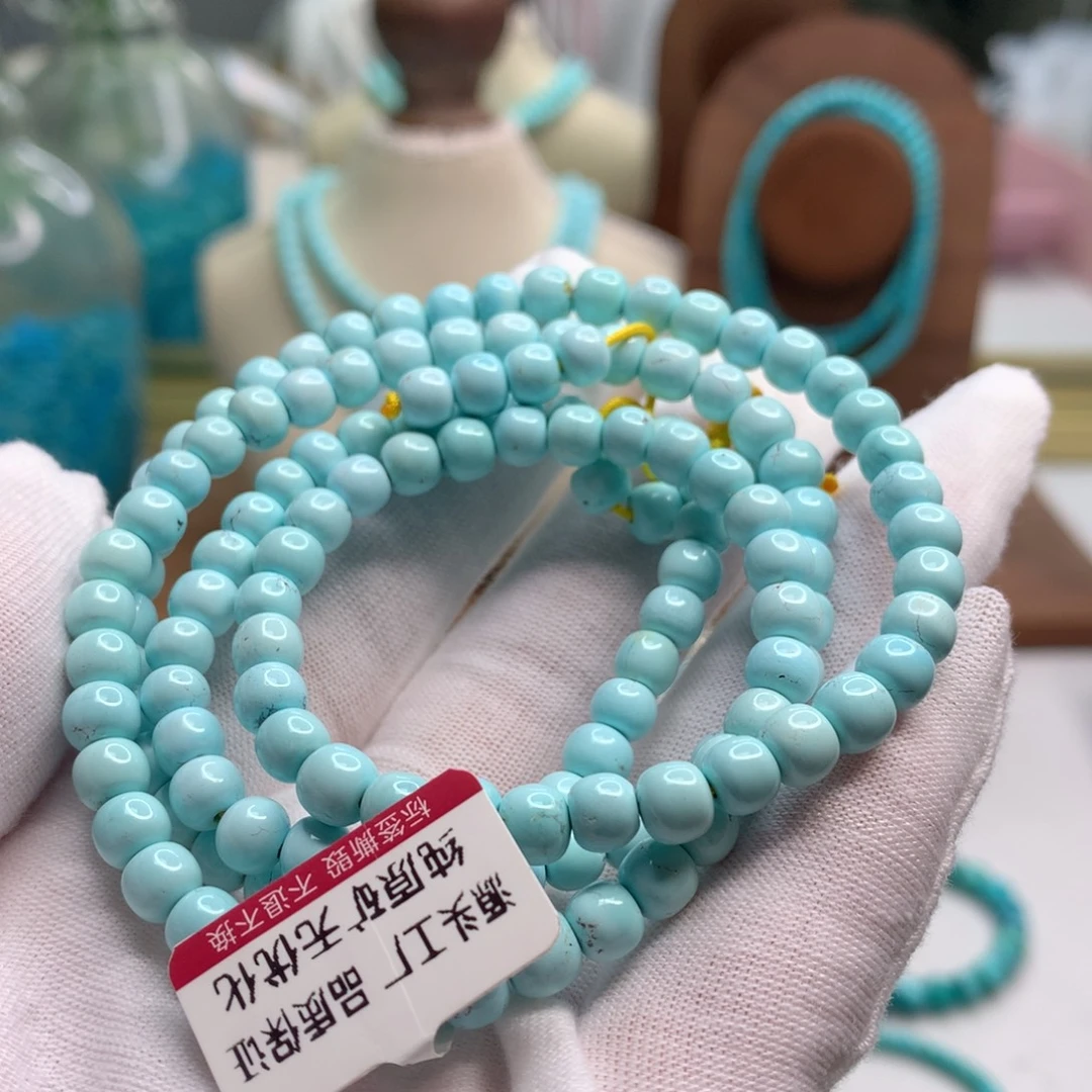 绿松石未镶嵌饰品