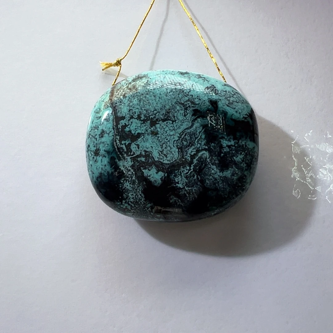 绿松石未镶嵌挂件