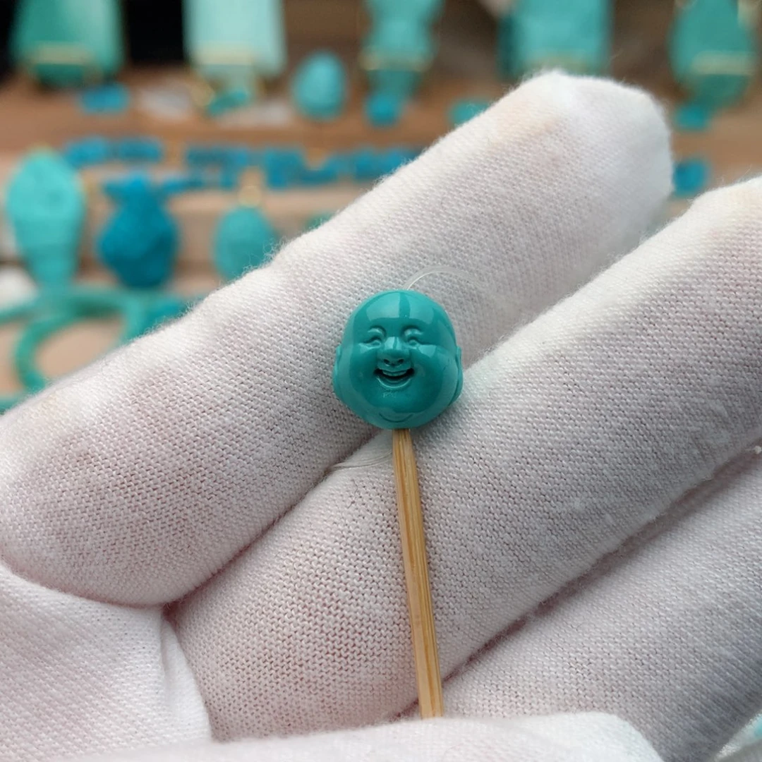 绿松石未镶嵌珠宝奇石