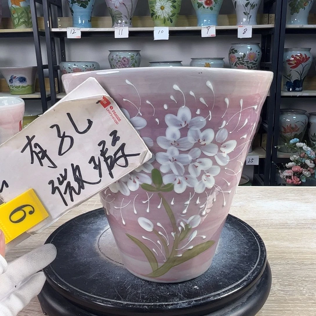 罐1tc景德镇陶瓷花盆