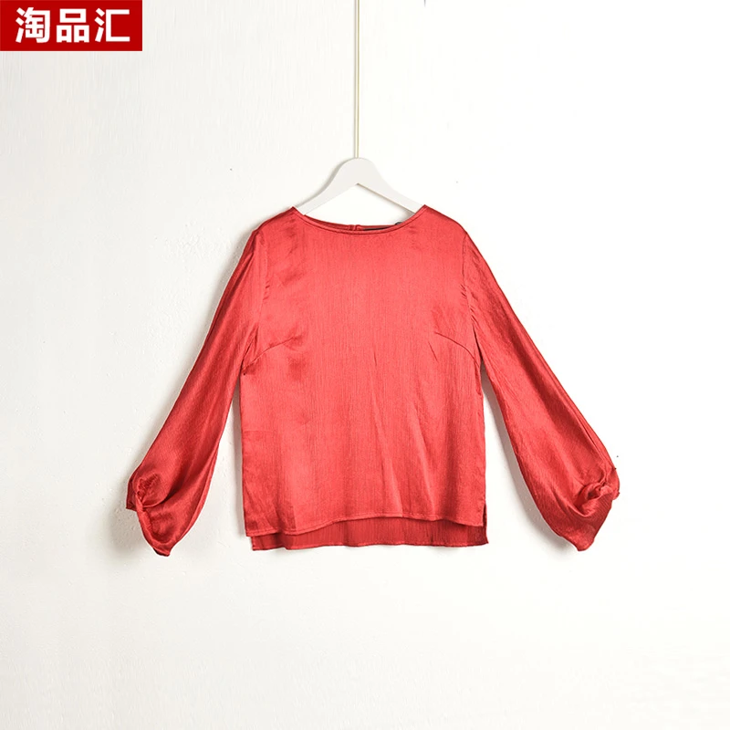 【Y专柜捡漏】深圳高端女装YYB-衬衫9006-红色大一码
