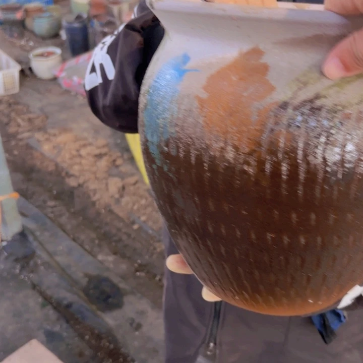 紫砂透气花盆  口径 高度