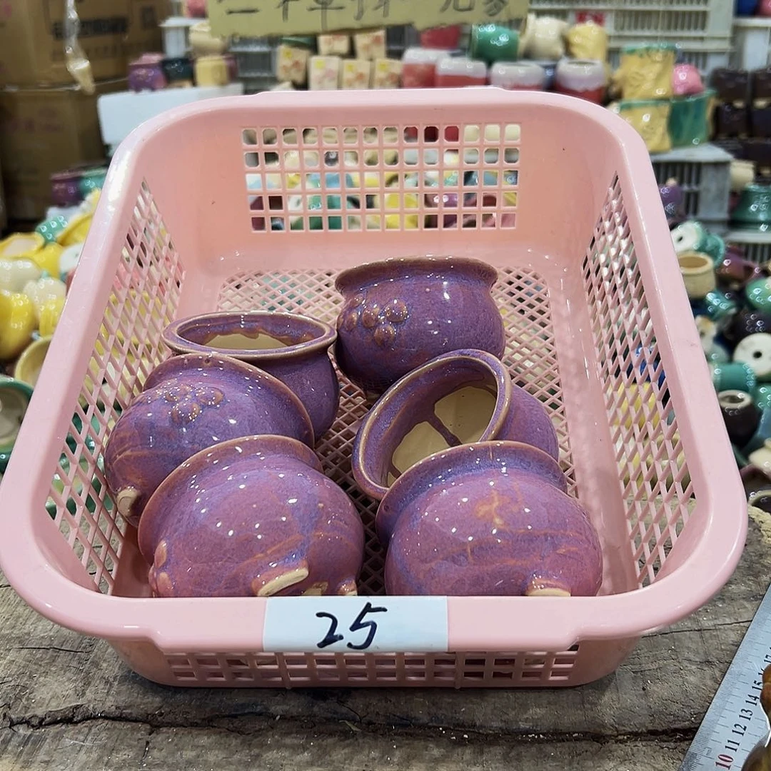 陶瓷高温陶瓷多肉花盆25