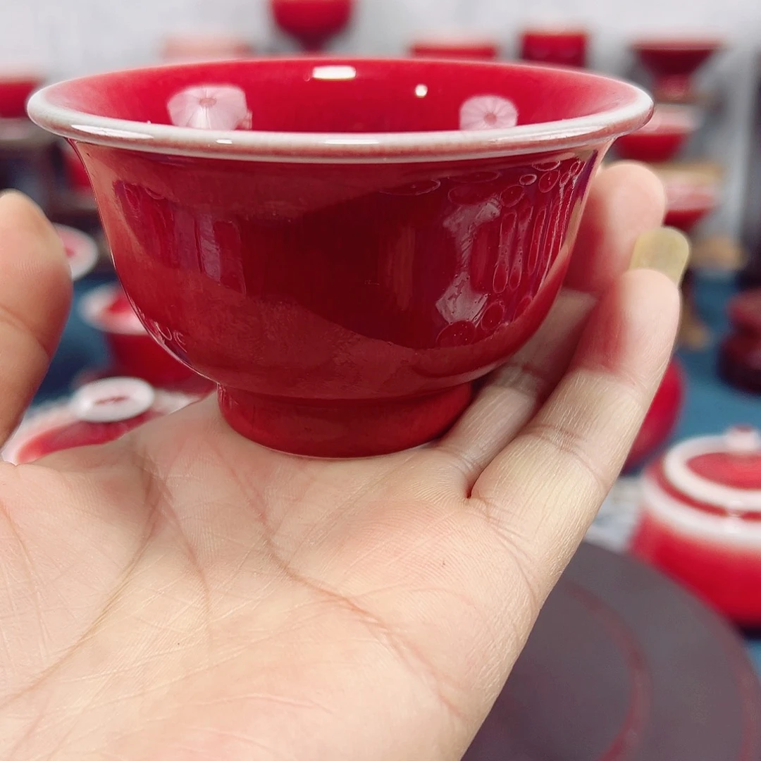 景德镇陶瓷原矿郎红茶具