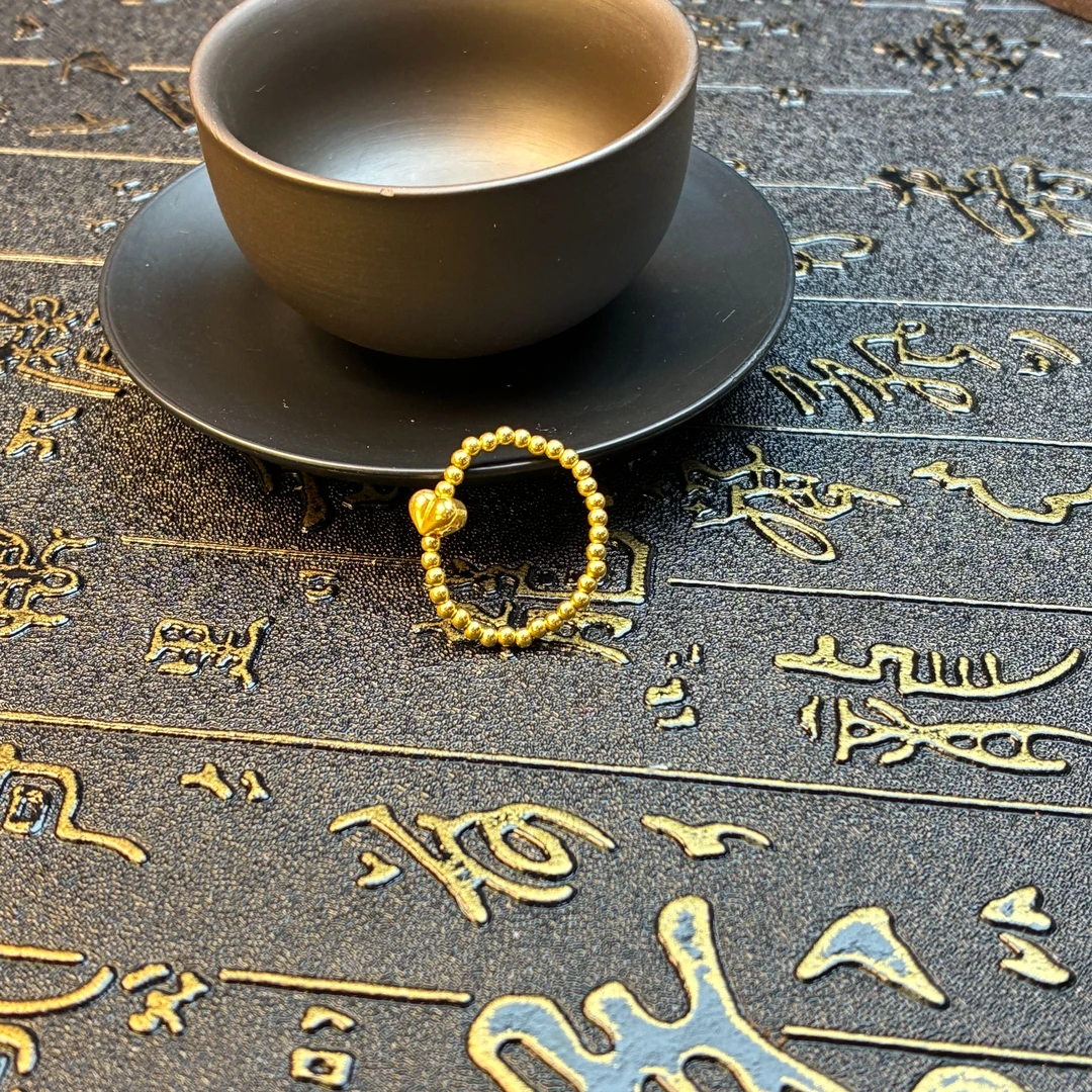 18k戒圈【小北质检】ZJH90Z21多样性发一