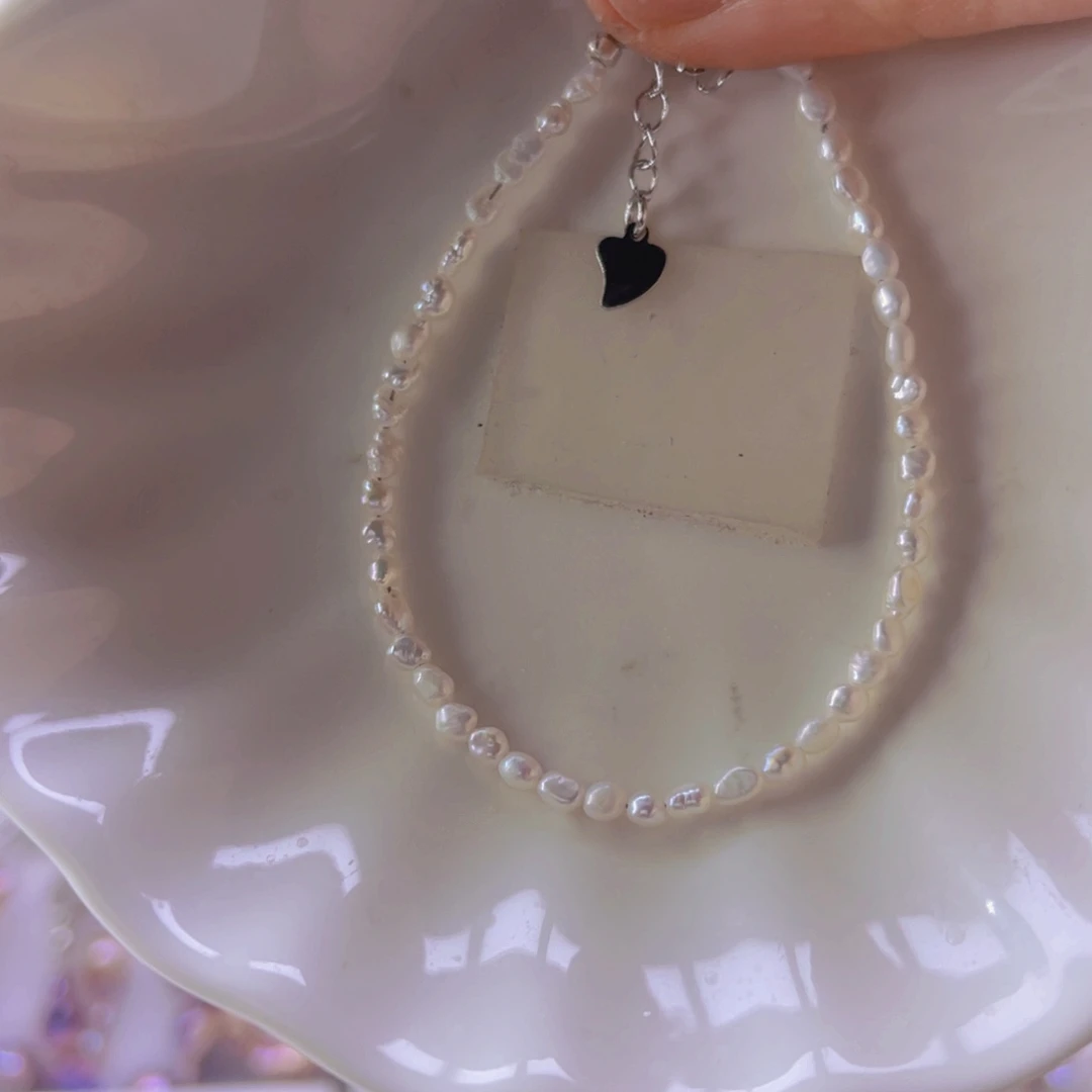 淡水珍珠手绳合金