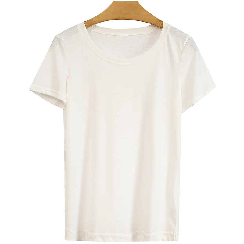 X150-伍莎服饰云仓百搭时尚新款T桖上衣夏季#THH46X010