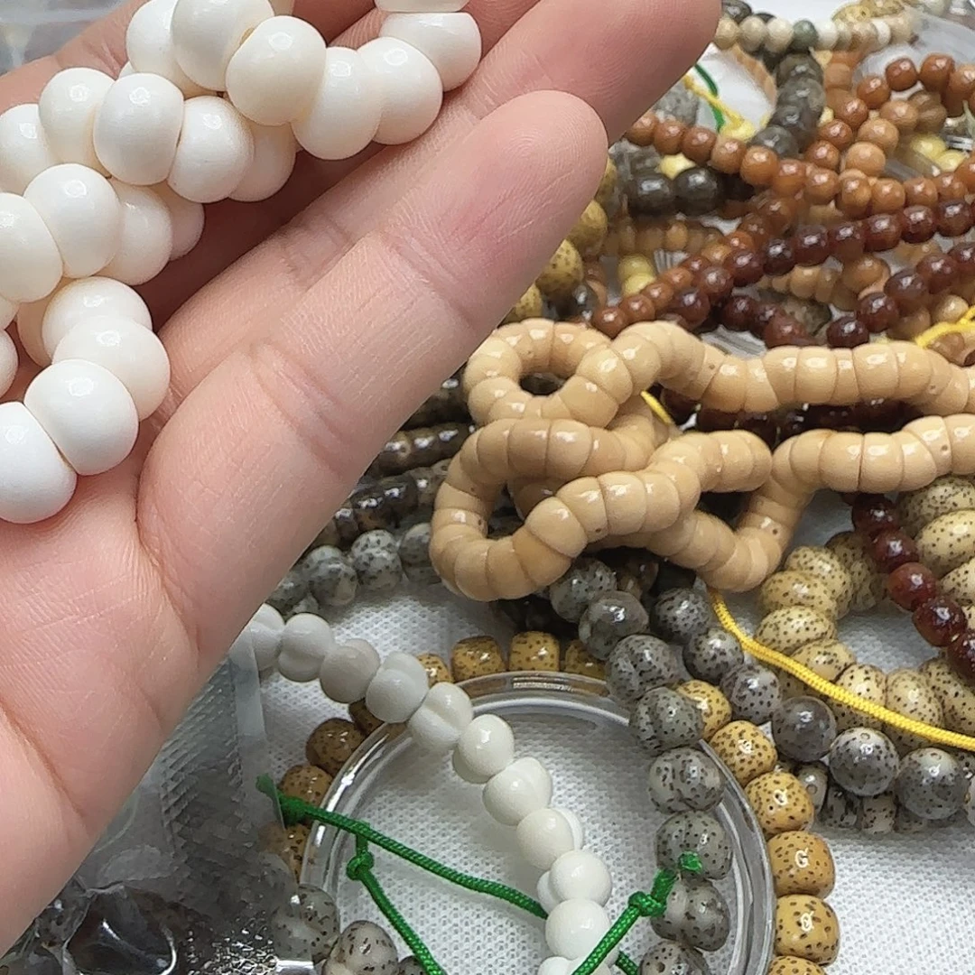 驼骨手串/手链186白坨坨10蒜瓣大肠单圈