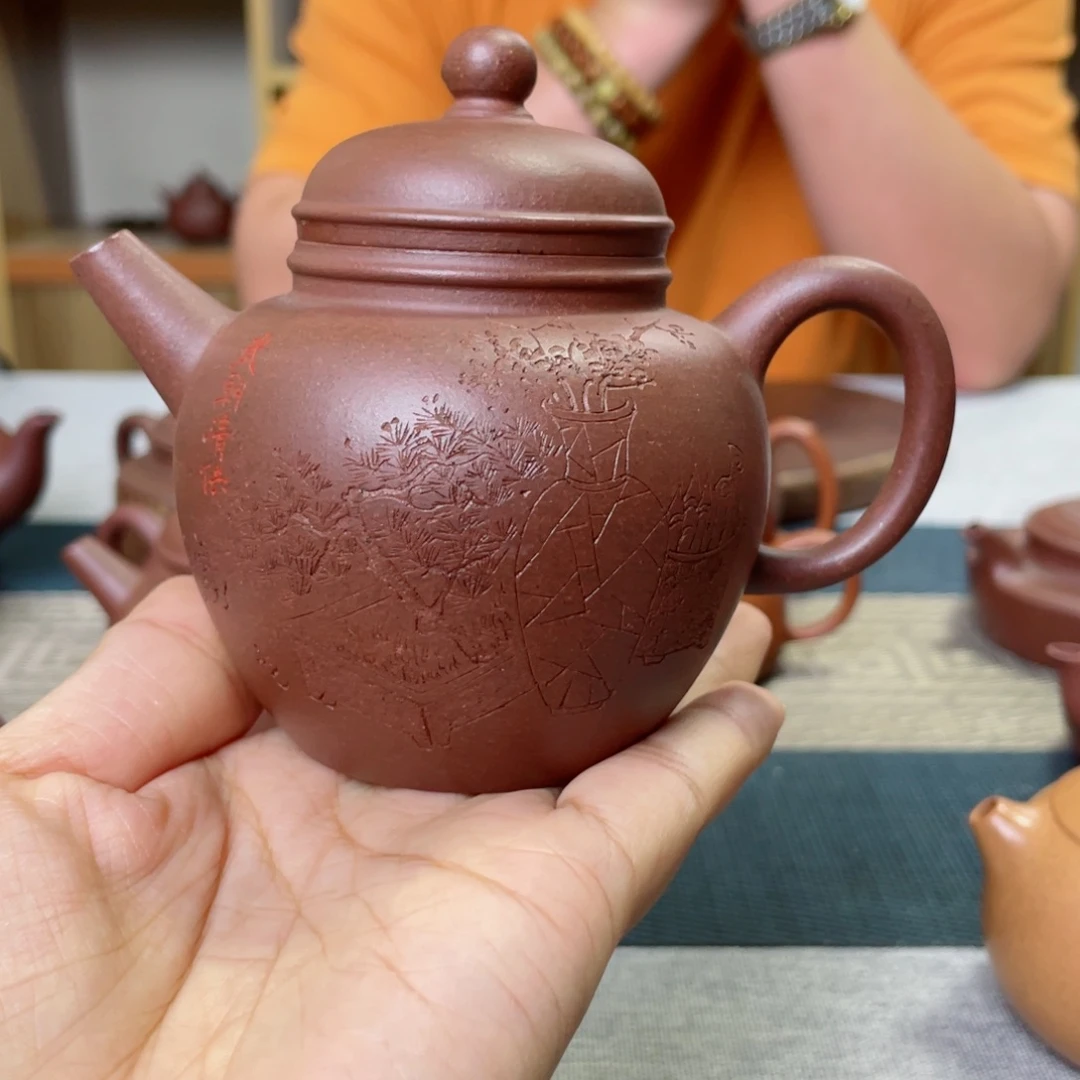 简***✆茶壶紫砂巨轮180ccccccccccc