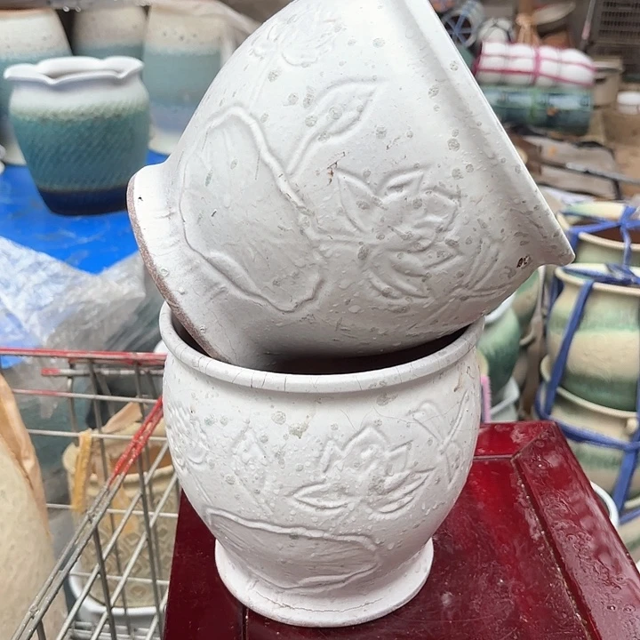 紫砂茶碗微瑕不挑两个口径18高度18荷花