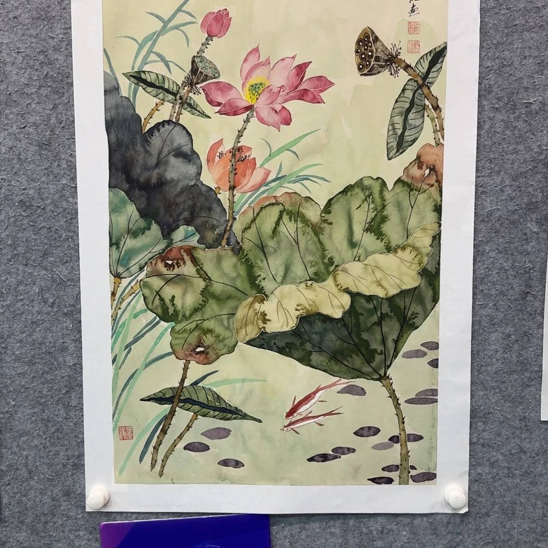 国画国画WXH国画作品