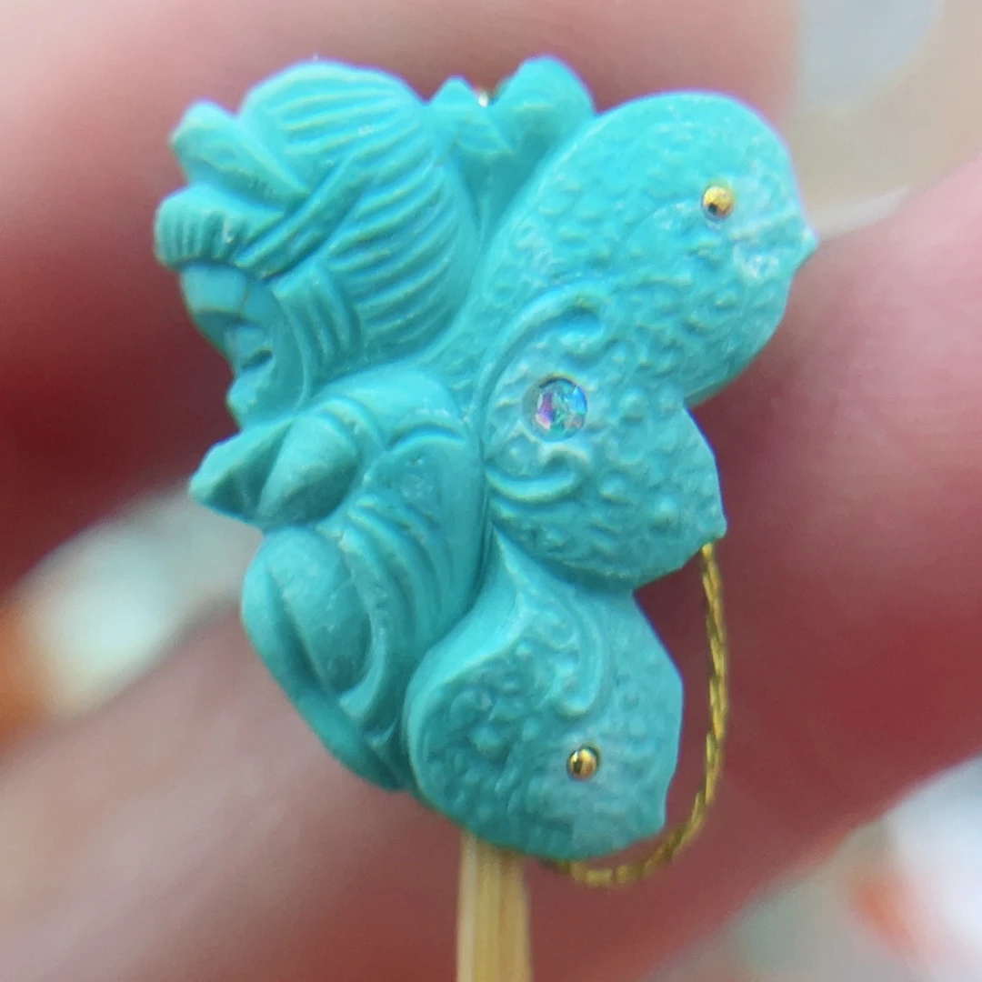 未镶嵌绿松石珠宝奇石