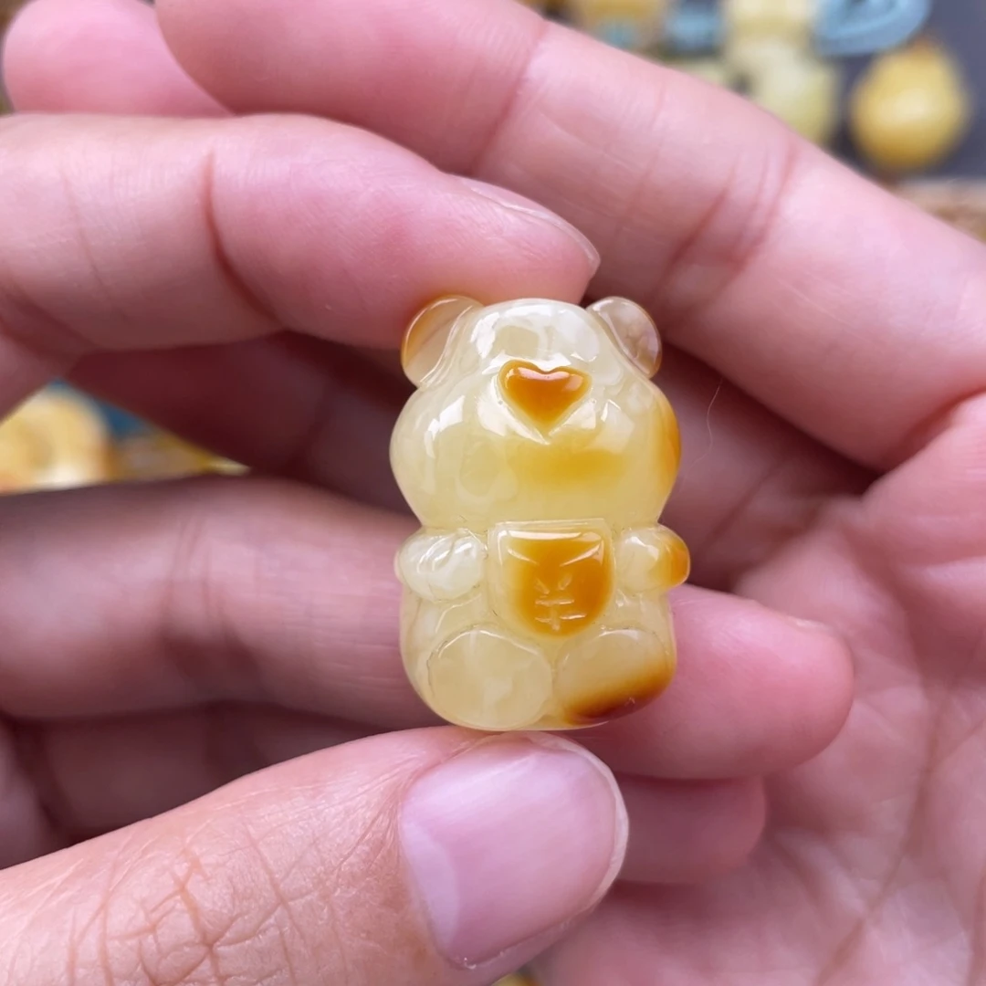 裸石琥珀未镶嵌蜜蜡