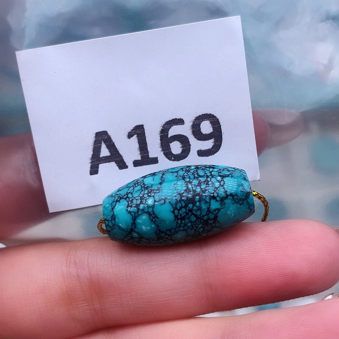 绿松石未镶嵌高瓷高色