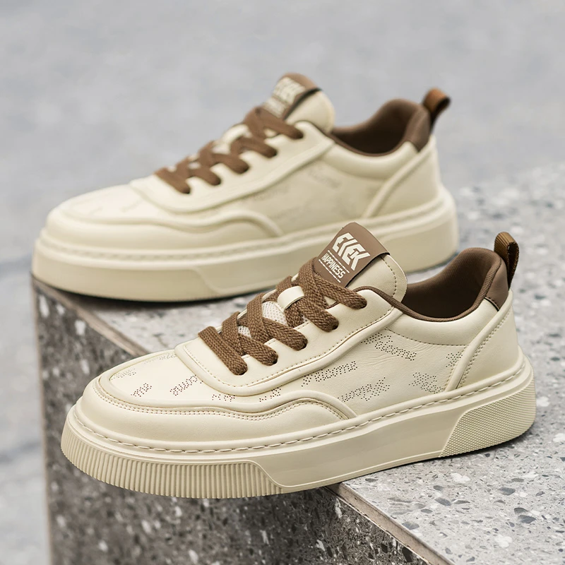 男士板鞋新款男鞋百搭软底男式休闲鞋子男款男生小白鞋潮鞋ZS8090