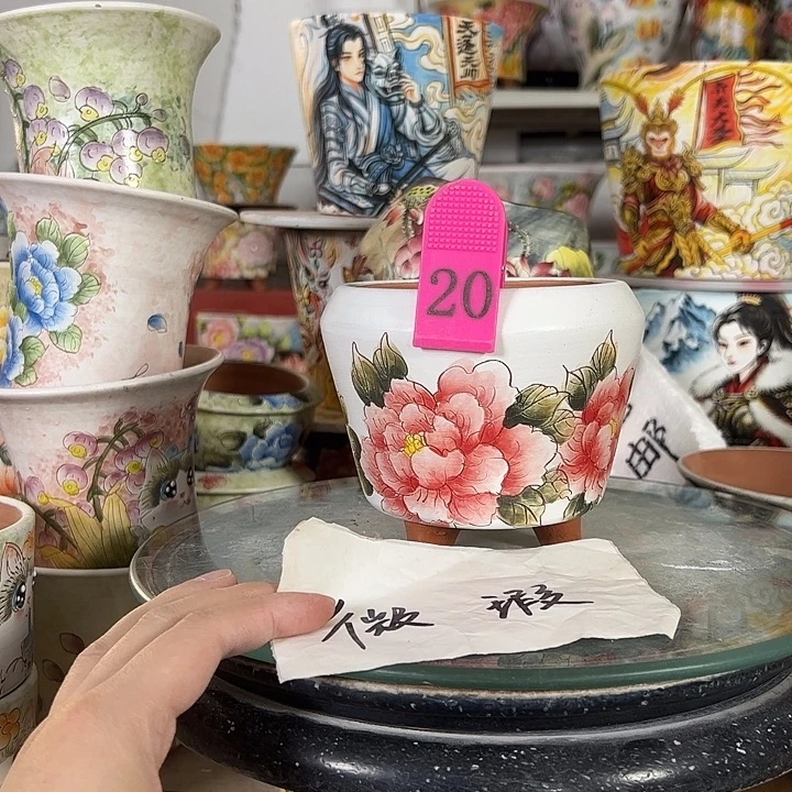 景德镇手绘花盆最高性价比厂家