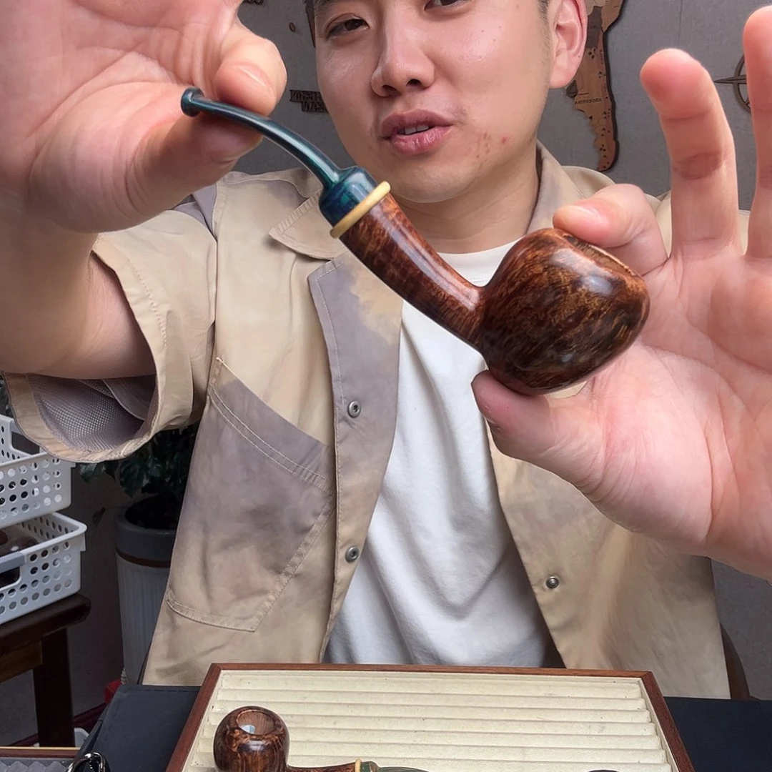 石楠木这****飞意大利进口石楠木烟斗