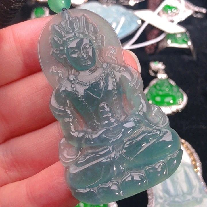 翡翠颈饰未镶嵌5，