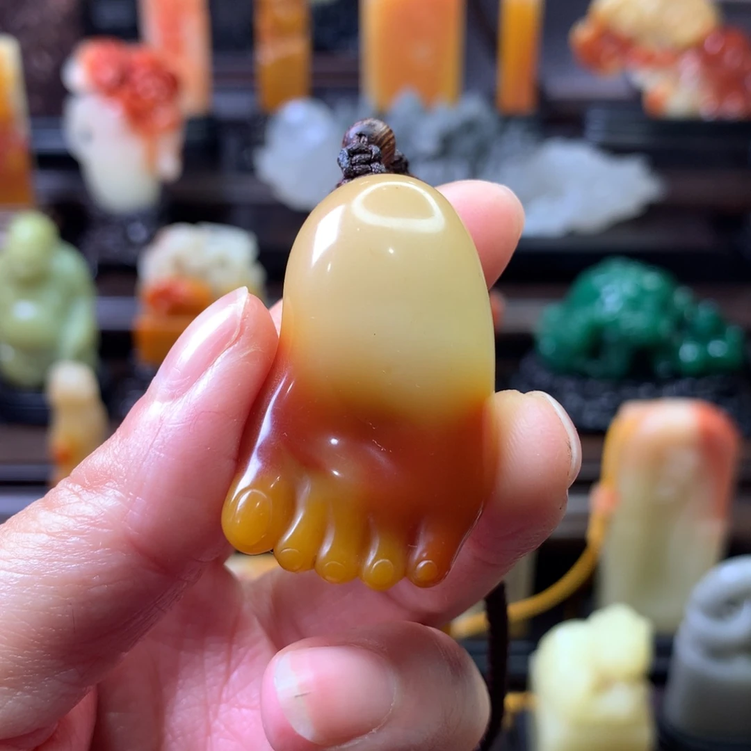 寿山石印石寿山石芙蓉