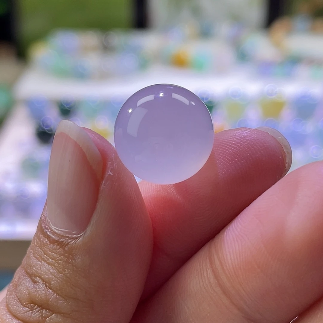 散珠翡翠展示勿拍缅甸翡翠a货卡13冰粉