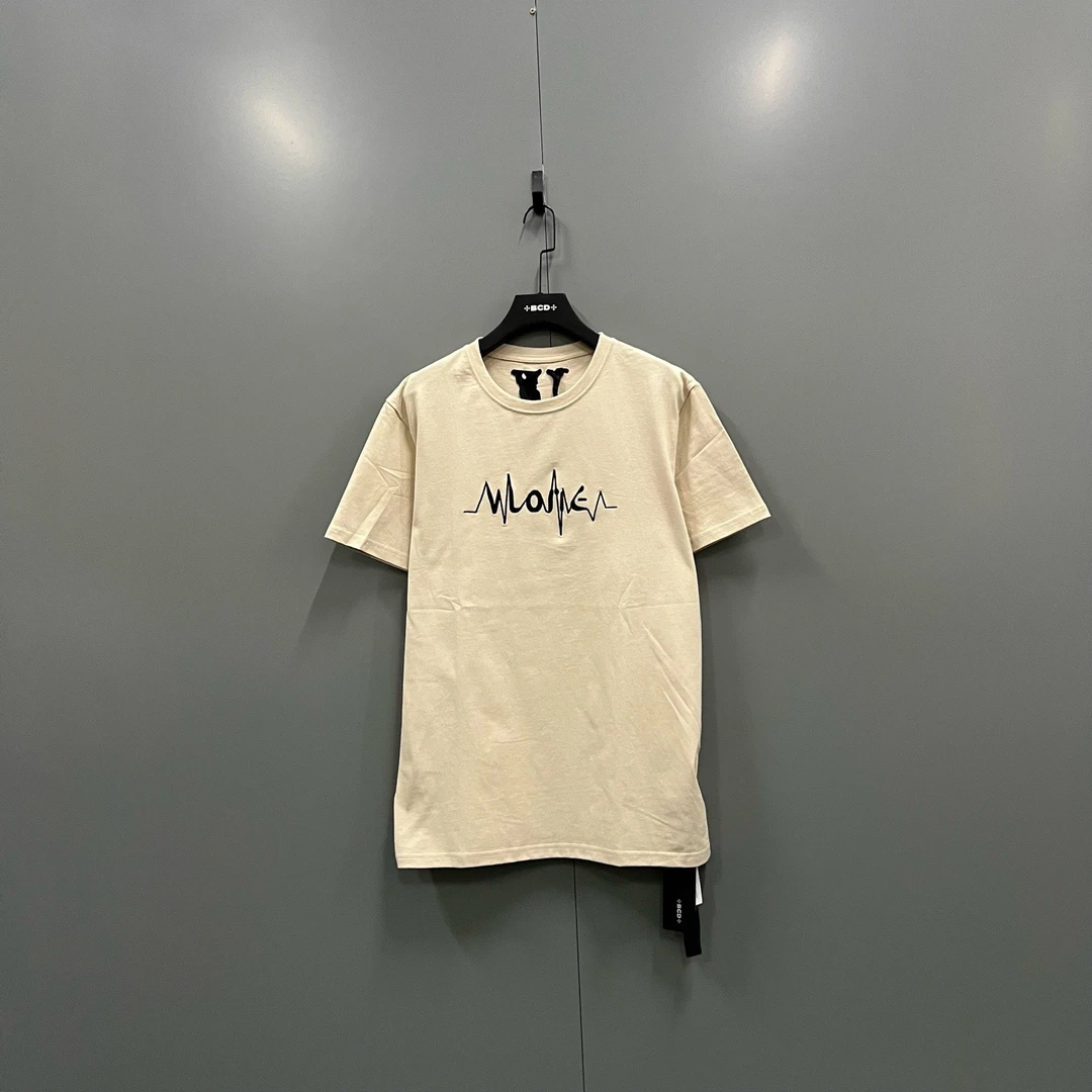 未使用 maje 626pl VLONE 心电图刺绣短袖 XL码 018547