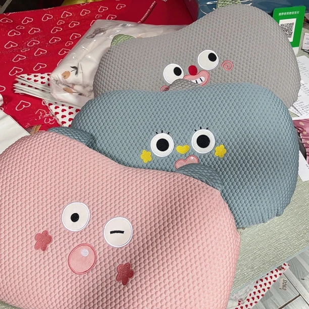 小朋友冰豆豆枕可爱透气