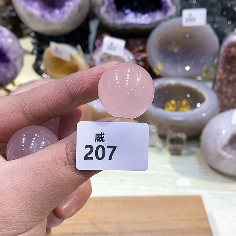 【闪购商品】水晶天然水晶摆件未镶嵌白*粥
