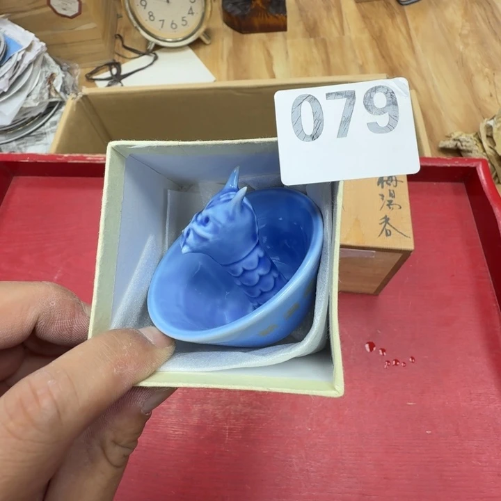 瓷片工艺品摆件瓷器摆件正能量