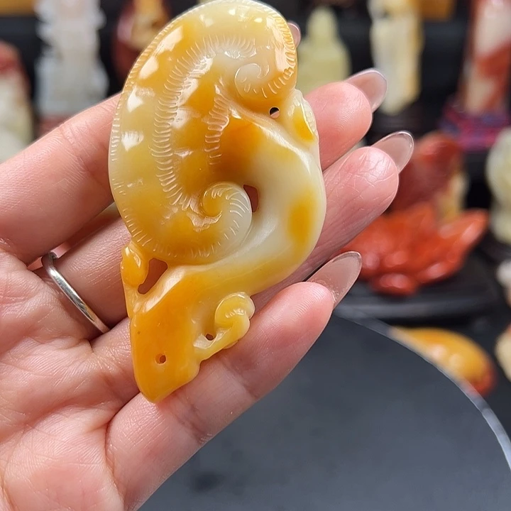 寿山石老性芙蓉石