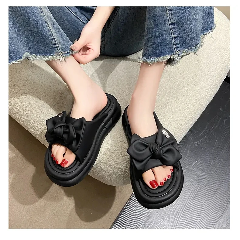 一字凉拖鞋休闲简约潮酷风厚底百搭简约9513