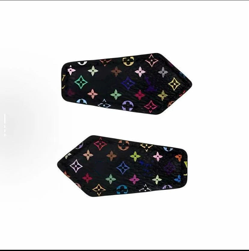 字母L大号唐三彩网红发夹ins