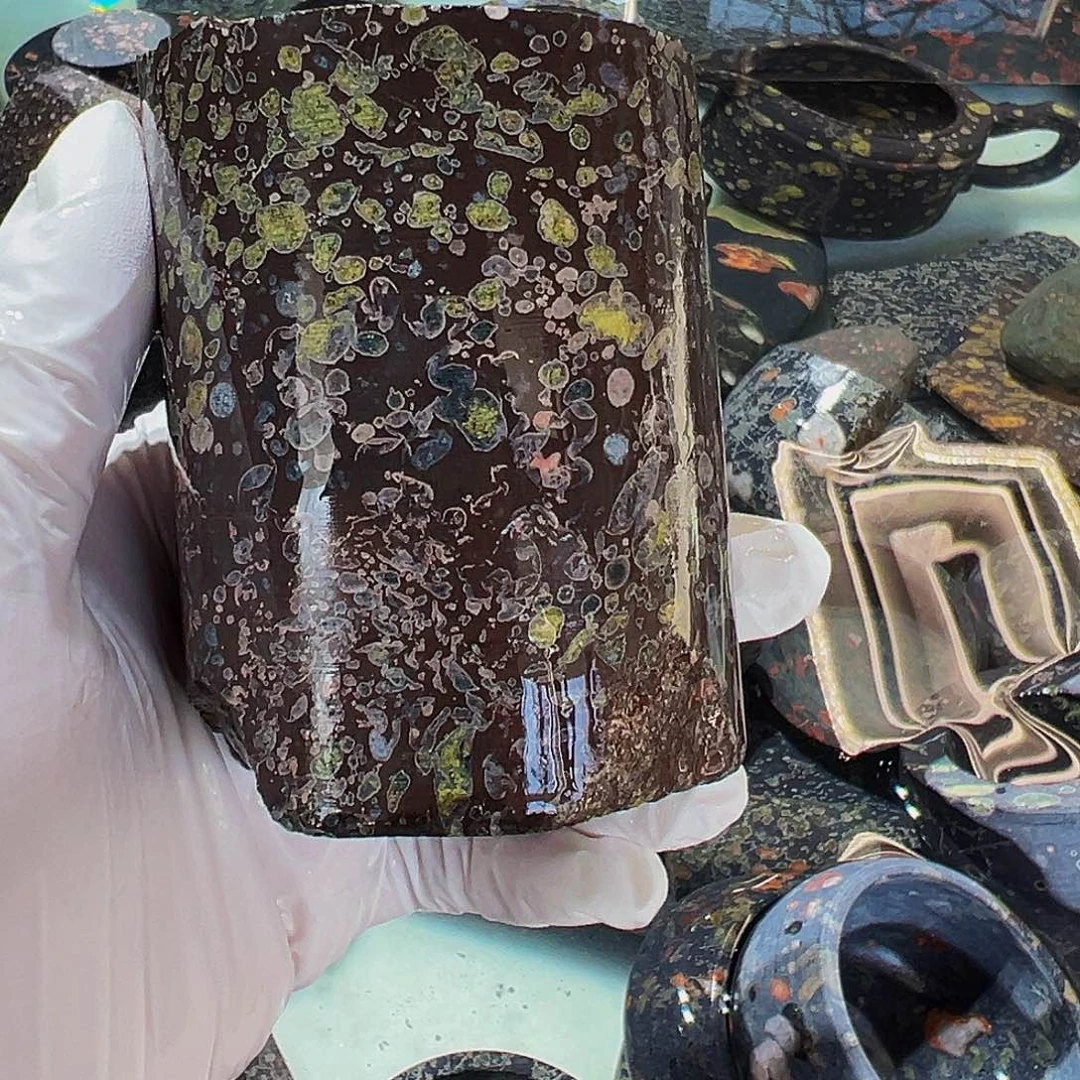 梅花玉鱼缸石茶周边不退不换