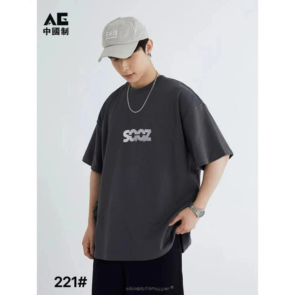 【SS221-灰】青少年潮流短袖