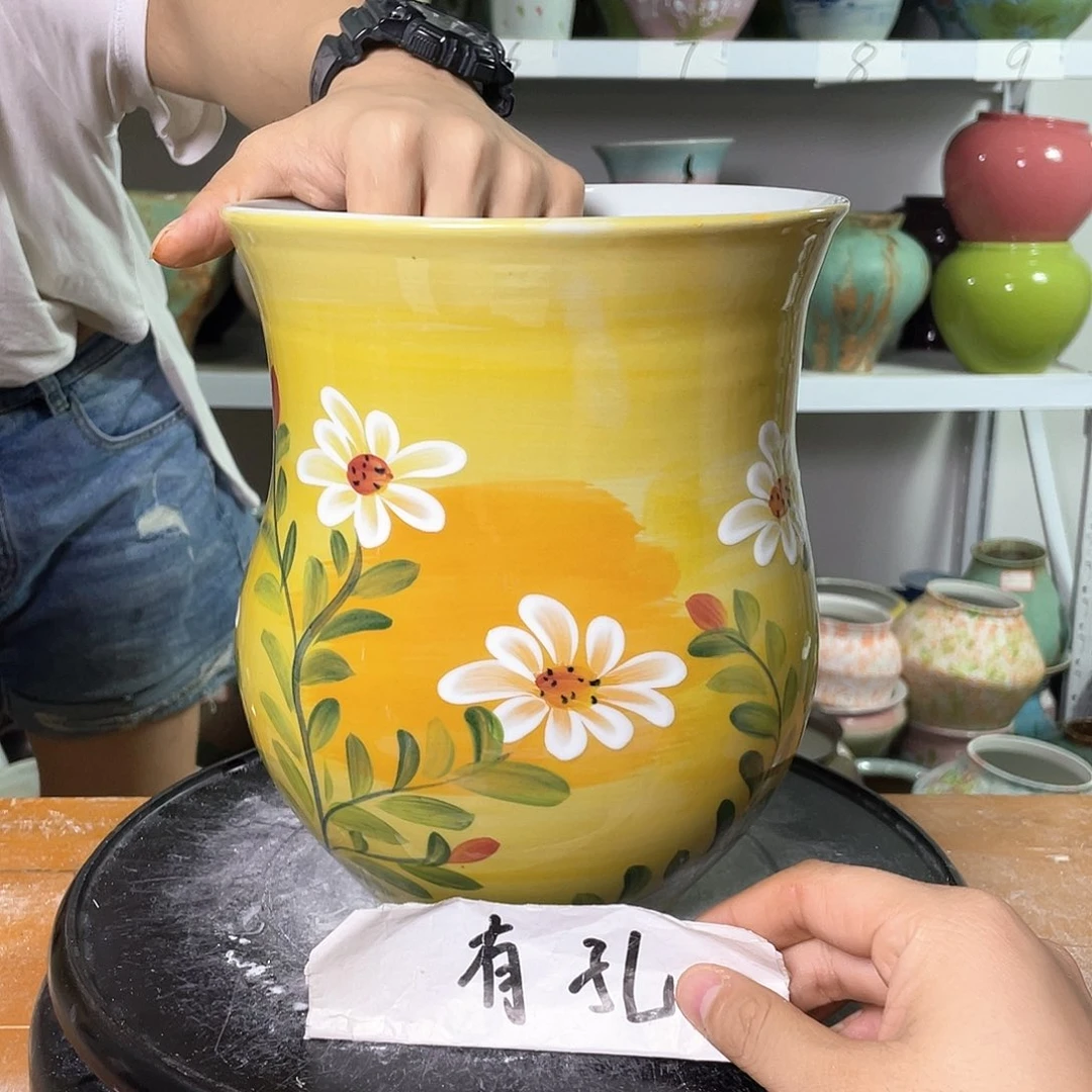 景德镇陶瓷花盆123