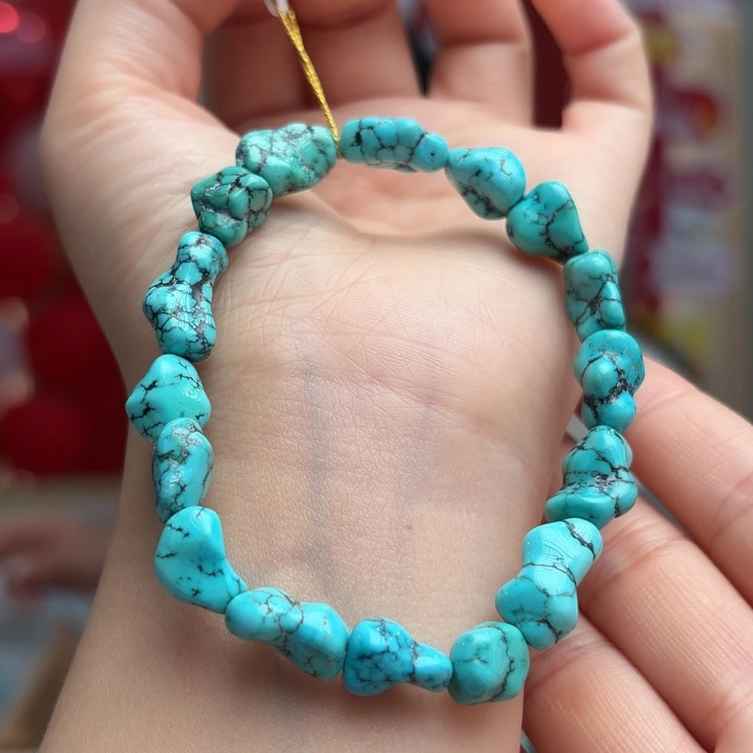 绿松石未镶嵌颈饰