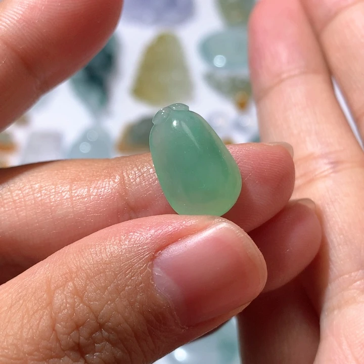 未镶嵌定制翡翠祥****）福瓜