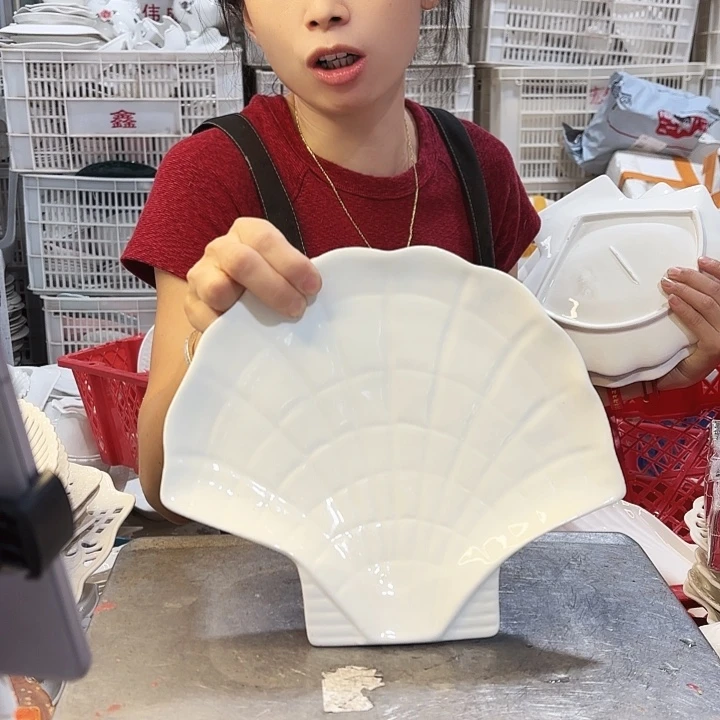 碟微瑕产品…….贝壳一个装