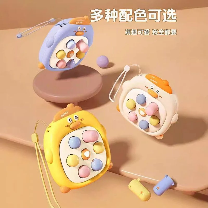 女孩玩具按乐按压婴儿手指儿童迷你打地鼠宝宝掌上早教12岁