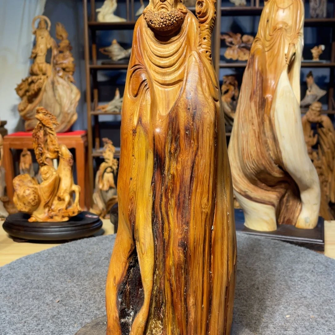 柏木（崖柏）严***桩工艺品200