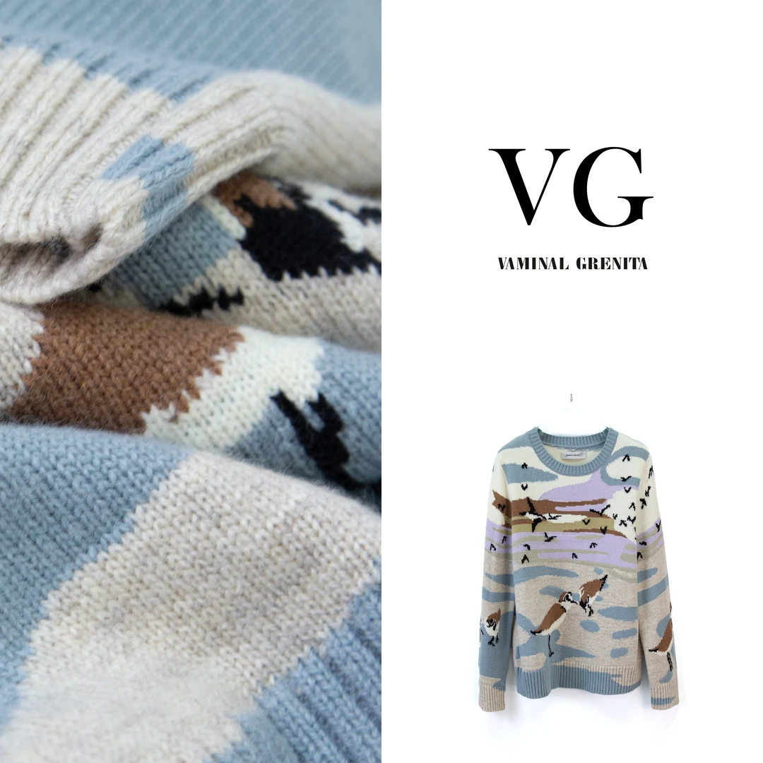 VGSGY115 --小香秀款飞鸟套头衫