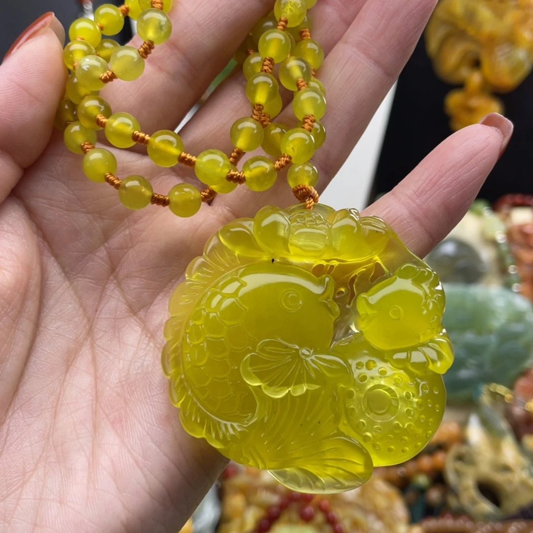 未镶嵌蛇纹石玉颈饰