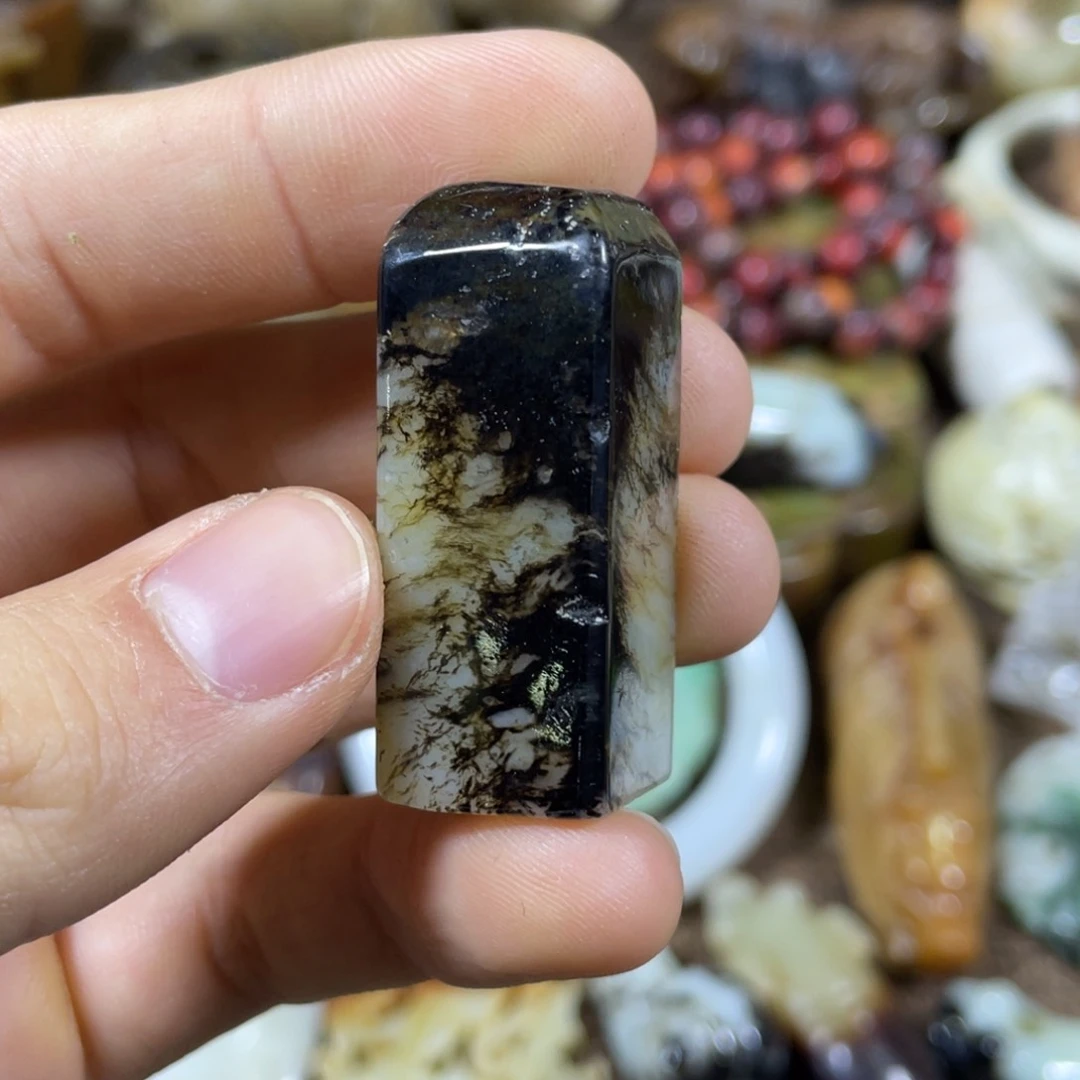 和田玉未镶嵌吊坠(不含链)