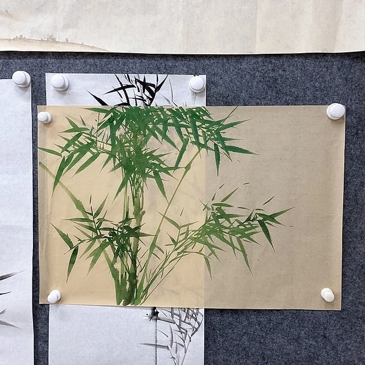 竖款新中式装饰画4