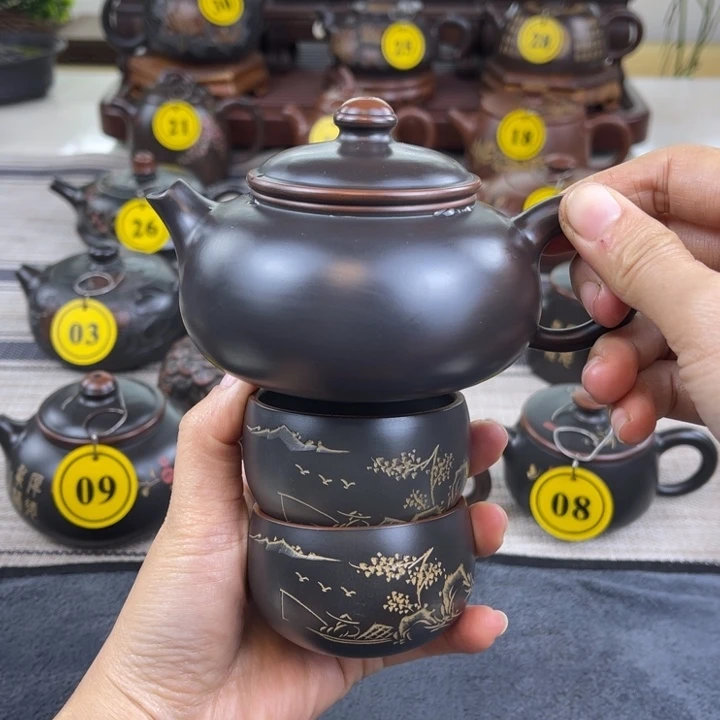 今***风坭兴陶原矿坭料制作无盒