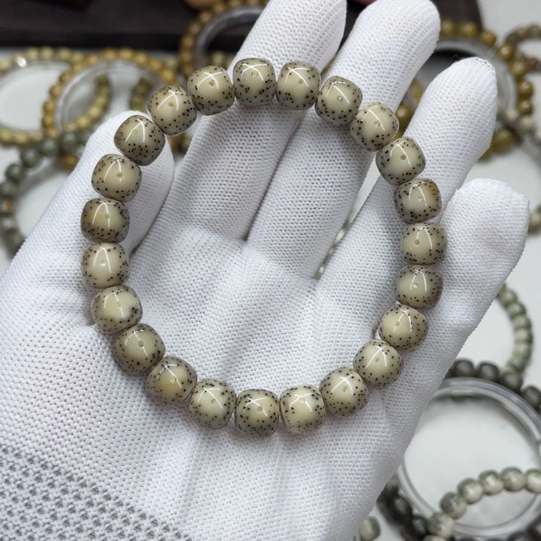 星月菩提手串p****o10mm灰冰大眼