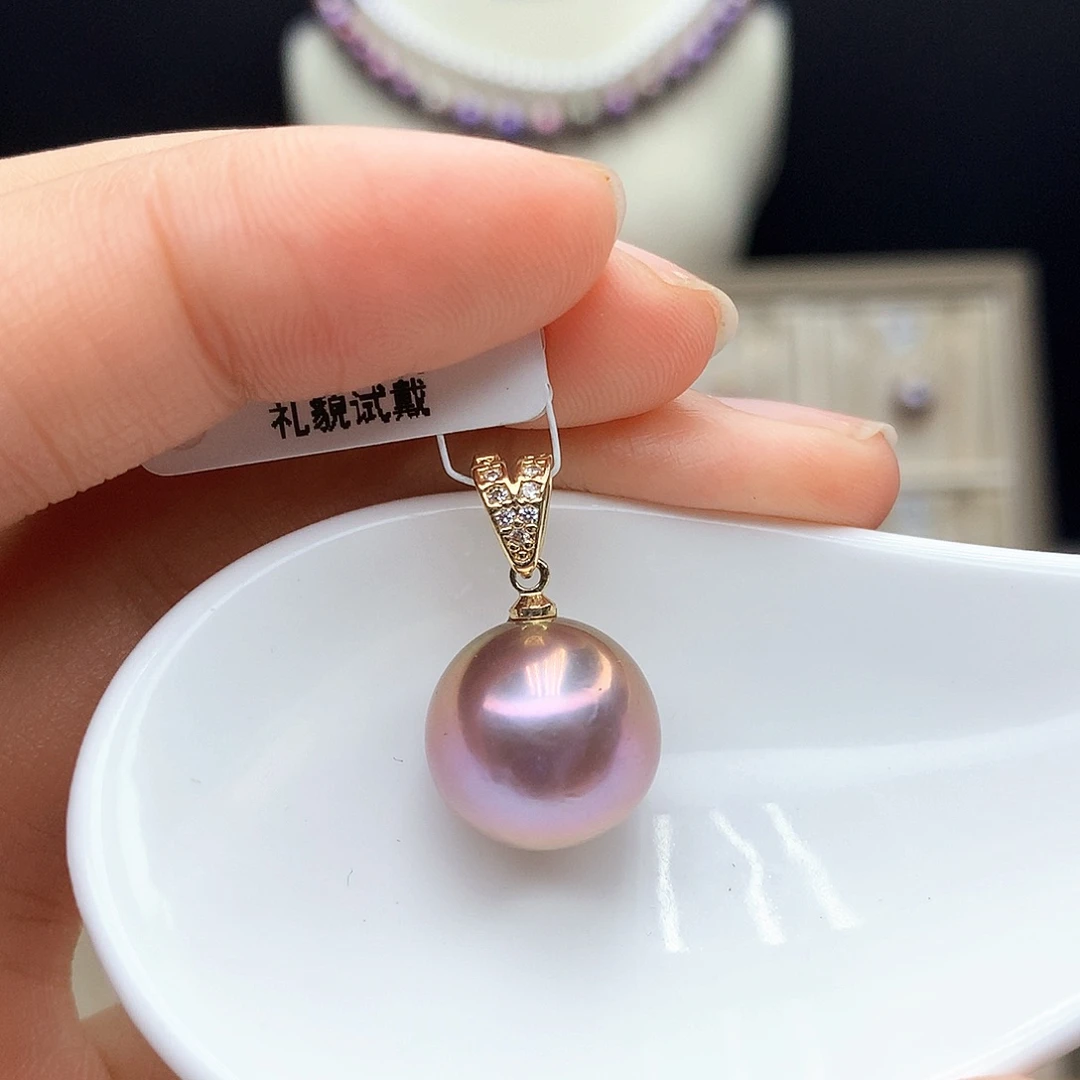 淡水珍珠合金颈饰