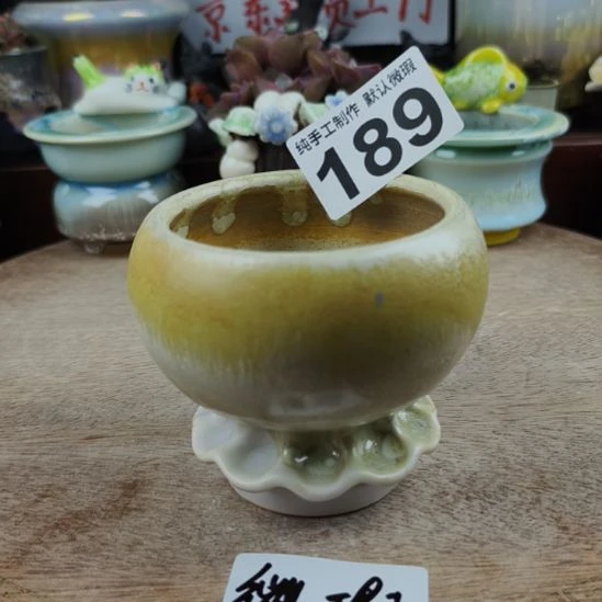 景德镇手工高温陶瓷：内口8高9