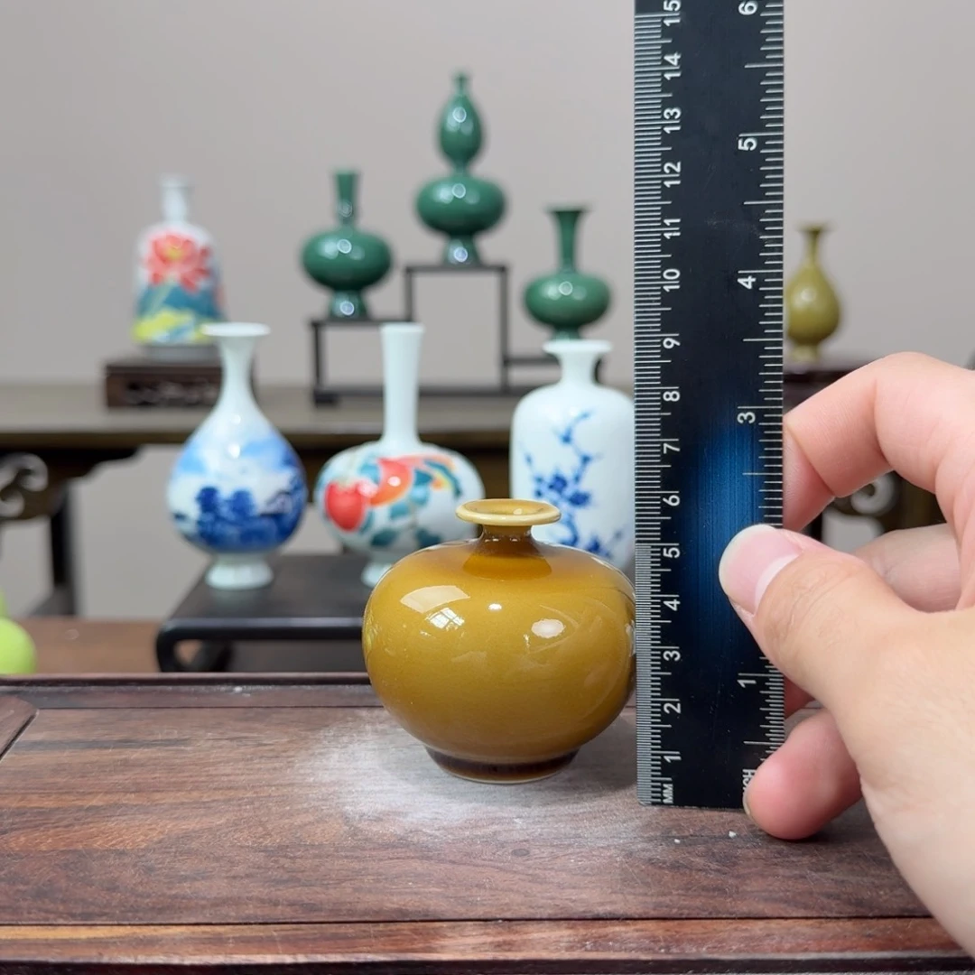 瓶陶瓷手工非常迷你小花器