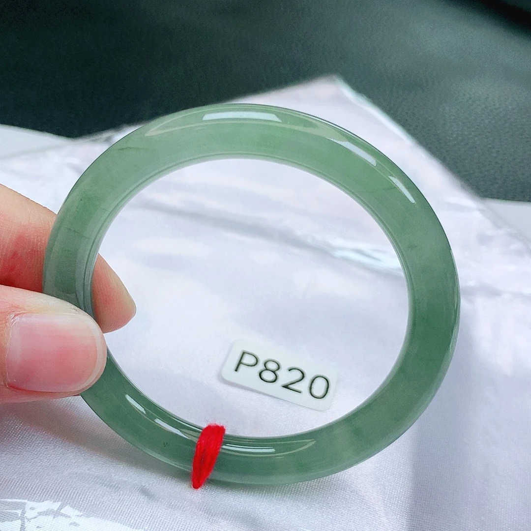 翡翠未镶嵌手镯缅甸天然a货翡翠手镯